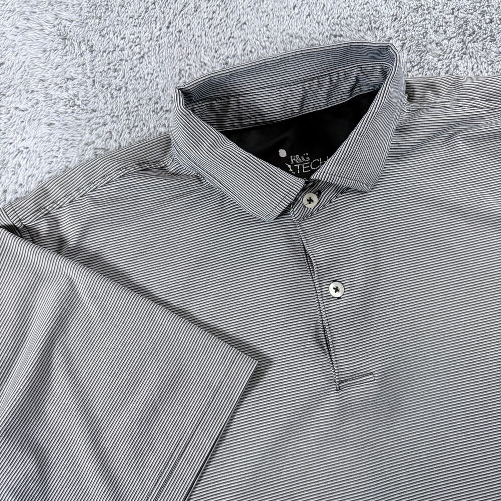 F&G Tech‎ Polo Golf Shirt Greenbriar Hills Country Club Logo on Sleeve Sz XL